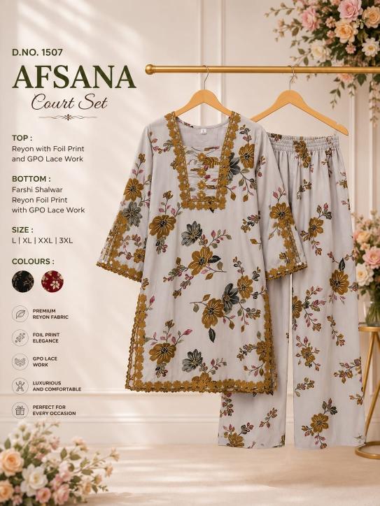 Afsana sachi coord set cloth wholesale online